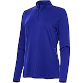 Antigua Womens Reprocess Quarter Zip Pullover