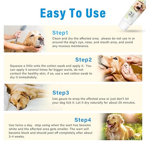 Vifycim Dog Wart Remover Cream- Natural Dog Warts Skin Tag