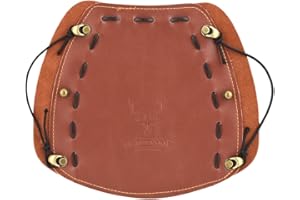 Traditional Leather Arm Guard for Archery, Longbow Protection Armband Strap, Equipment