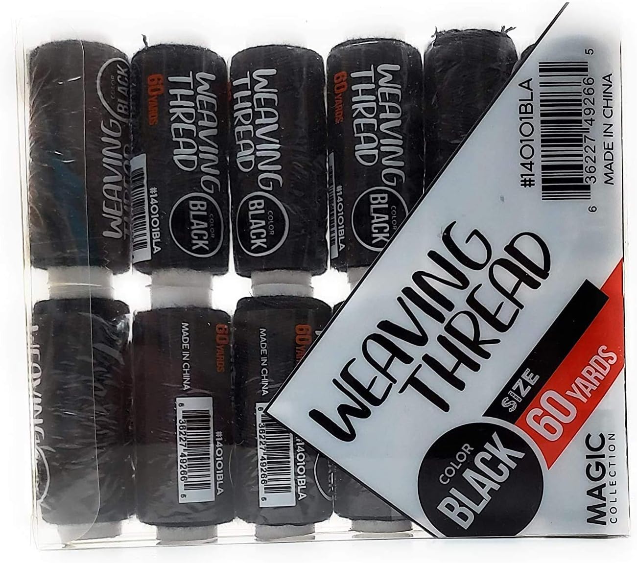 12 for Less than $10 combo deal! Weaving Thread (Black)