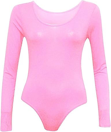 baby pink bodysuit long sleeve