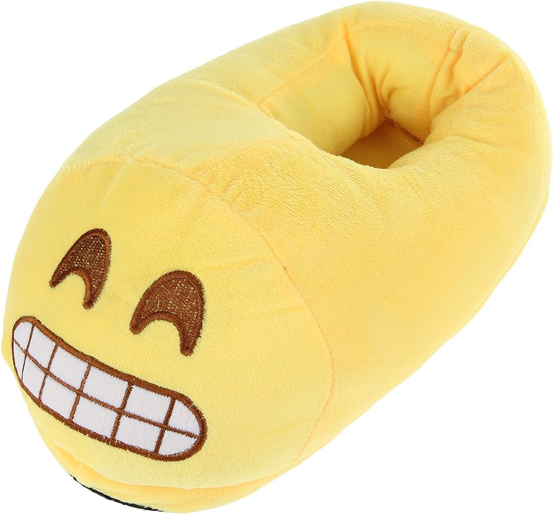 smiley face slippers amazon