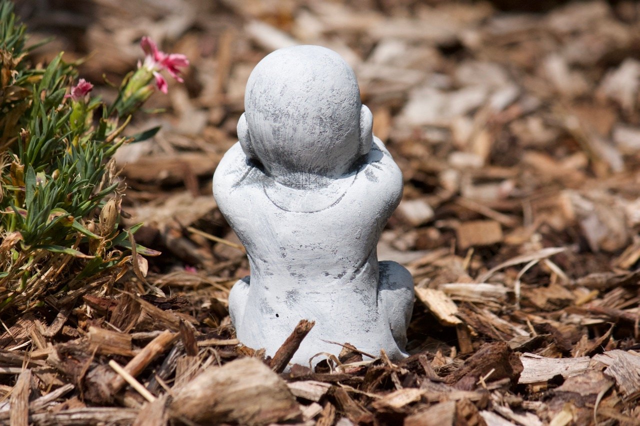 Statua Da Giardino Pescatore Asiatico In Pietra – 46 Cm, Resistente Al Gelo, Artigianato Thailandese, Decorazione Per Esterni E Laghetti