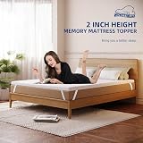 wowttrelax Memory Foam Mattress Topper 7cm Double bed 135x190 view 8