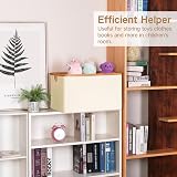 efluky 60L Foldable Bamboo Laundry Basket Collapsible Storage view 4