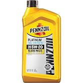 Pennzoil Platinum Full Synthetic 5W-20 Motor Oil (1-Quart)