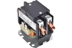CGele 2 Pole Air Conditioner Contactor 40 Amp 240V Coil,Condenser Contactor Compressor Contactor…