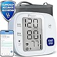 iProven Blood Pressure Monitor Bluetooth for Home Use - Upper Arm with App Integration, Easy-to-Use One-Touch Operation, and Large Backlit Display for Convenient Monitoring.