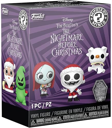 ファンコ　ナイトメアビフォークリスマス　ミニフィギュア　ミステリーミニ Amazon.com: Funko Mystery Mini Blind Box: Disney: NBX: PDQ