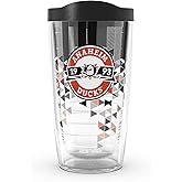 Tervis Classic Tritan 16oz Tumbler with Travel Lid | NHL® Anaheim Ducks® - Shatter | Made in America, BPA/PFAS Free, Keeps Drinks Hot or Cold
