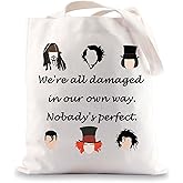 G2TUP Johnny Tote Bag Johnny Character Gift Justice For Johnny Shoulder Bag For Movie Fans