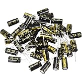 Elektrolytkondensator 220uF 100V – 10 Stück Radial Aluminium Kondensatoren 13x21 Mm Für Elektronik