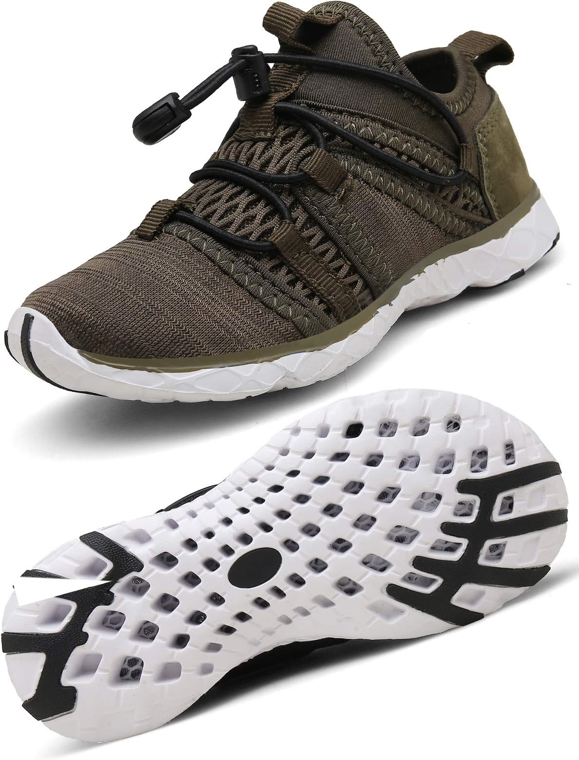 Gaatpot Boy's Girl's Aqua Water Shoes Low-Top Athletic Trainers Fashion Sandals Running Sneakers Sports Fitness Shoes (Toddler/Little Kid/Big Kid)