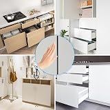 Jiayi Push to Open Door Catches 2 Pack - Magnetic Push Latch for Cabinets view 4