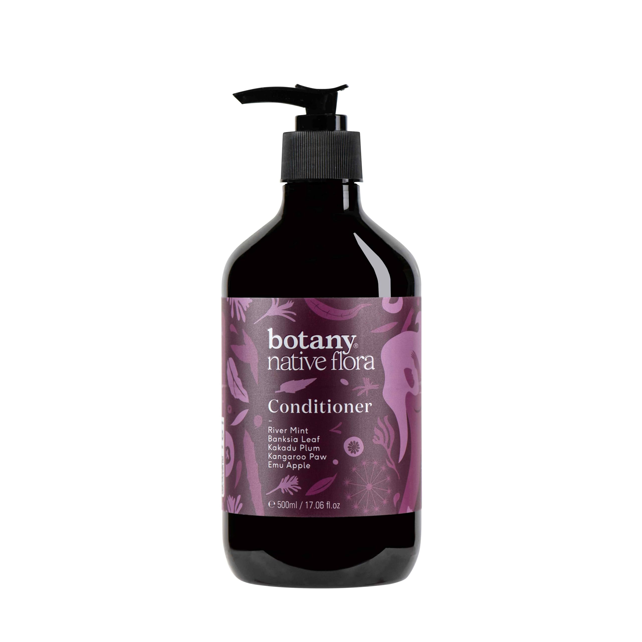 Botany Native Flora Hydrating Hair Conditioner, Hydrates and Revitalises Dry and Dull Hair with Australian Native Plant Extracts, Detangles and Protects Hair Follicles From Breakage, 500ml