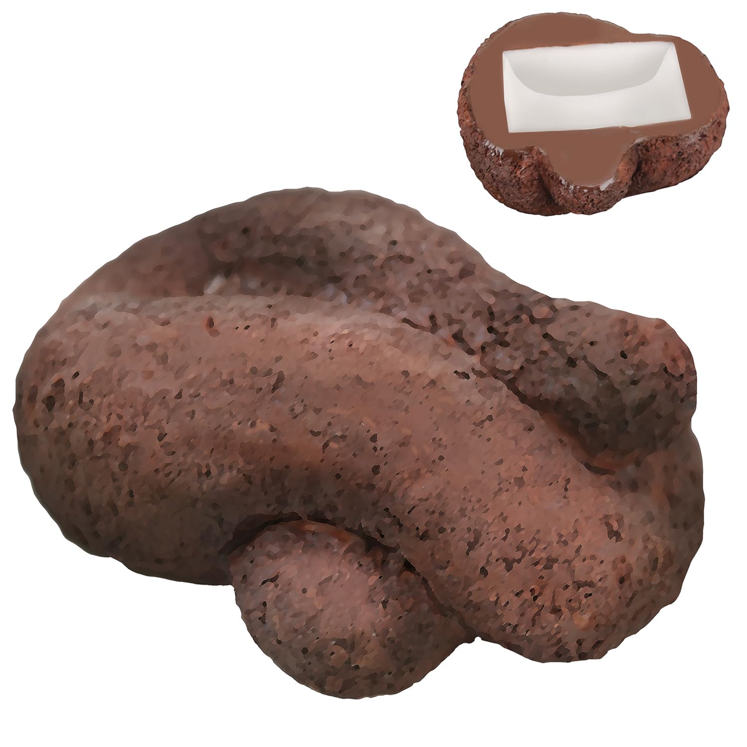 BigMouth Inc. Busters Hide-A-Key Dog Poop Novelty Key Holder for Patio, Garden, House, Office