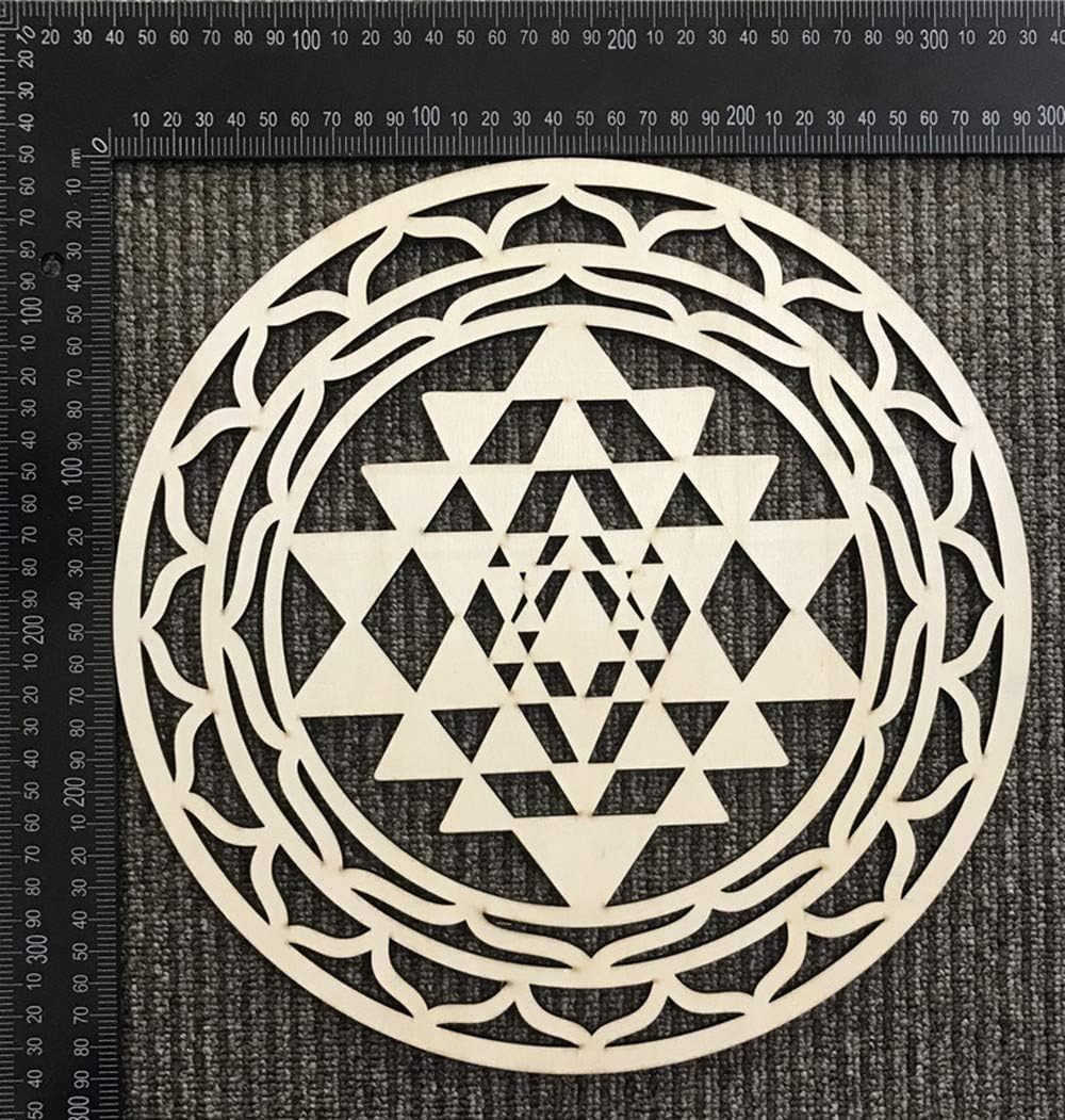 Simurg 11.5 Ankh in Flower of Life Wall Art Ancient Egyptian Wall Decor