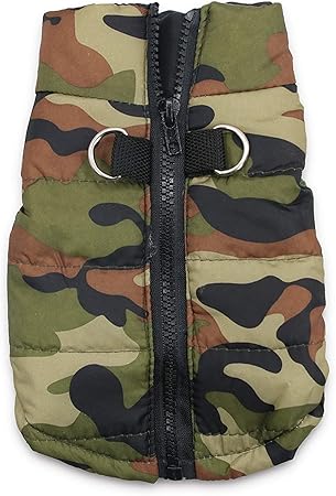 camo dog jackets winter