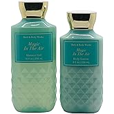 Bath and Body Works Gift Set of 10 oz Shower Gel and 8 oz Lotion (Magic In The Air)