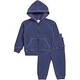 Splendid baby-boys Terry Zip-up Hoodie and Jogger Pant Set