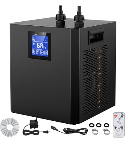 Amazon.com: 16 Gallon Aquarium Chiller 60L Hydroponics Water