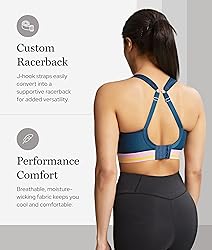 Panache Boundless Non Wired Sports Bra | Black 28DD