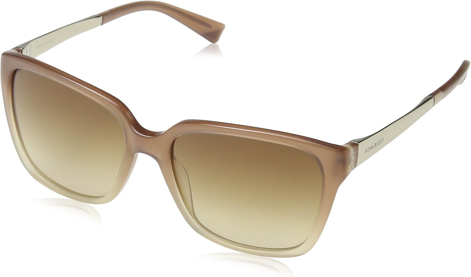 Lunettes De Soleil Nina Ricci SNR436 - Monture Rouge Opaline 54/17/140 - UV400 - Femme - Neuf Avec étiquettes