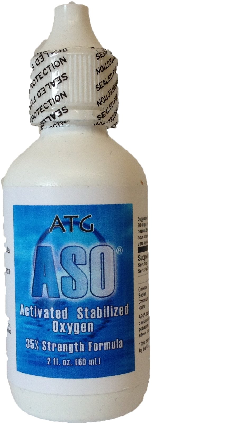 Aso 35 350000Ppm Activated Stabilized Liquid Oxygen 2 Oz *New