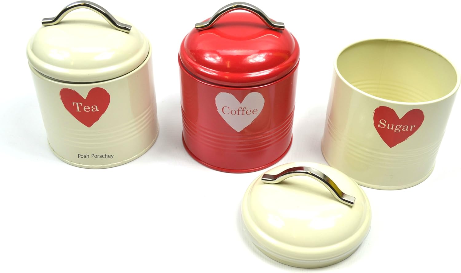 cream tea and coffee jars