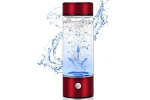 OYOMUTK Hydrogen Water Bottle with PEM SPE Technology - Essentials 2024 for Men Women (Red)