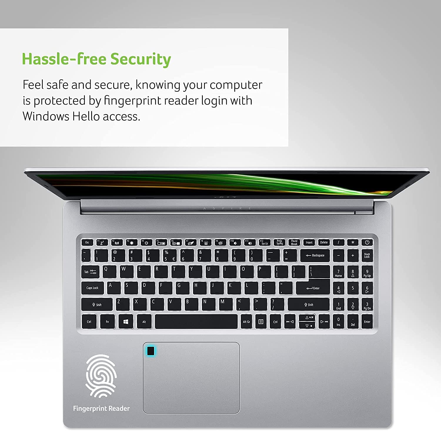 acer Aspire 5 Slim Laptop 15.6'', AMD Quad-Core Processor, 15.6'' Full HD IPS, 36GB RAM 1TB SSD, Backlit KB, Fingerprint Reader, Alexa, HDMI, RJ-45, Webcam, Wi-Fi 6, Windows 11 Home +Mousepad, Silver