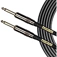 Mogami GOLD SPEAKER-20 Amplifier-to-Cabinet Speaker Cable, 1/4" TS Male Plugs, Gold Contacts, Straight Connectors, 20 Foot