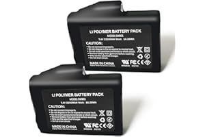 SUN WILL Rechargeable 7.4V 2200MAH/3000MAH Lithium Polymer Batteries for Heated Gloves Socks Hats Balaclava Ski Mask Thermal