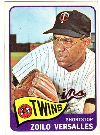 Amazon.com: 1965 Topps Zoilo Versalles #157: Collectibles & Fine Art