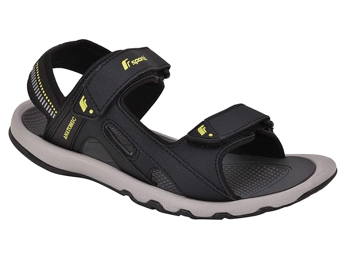 FSports Men's Black & Green Fashion Sandal Amazon.in Shoes & Handbags