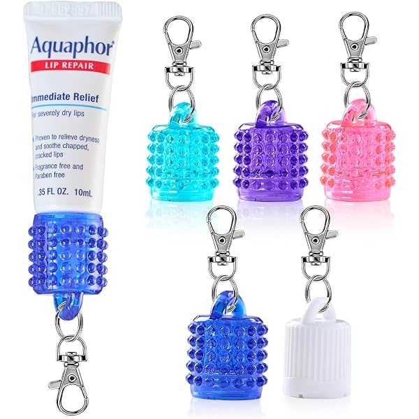 Wefanify Keychain Lip Balm Holder Cap for Summer Fridays 15g/0.5oz