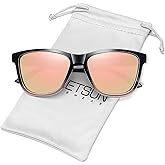 MEETSUN Polarized Sunglasses for Women Men Trendy Classic Retro Designer Style