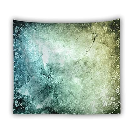 Amazon Com Divination Tapestry Wall Hanging Light Teal