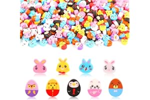 OZIO Easter Erasers for Kids, 243 Pcs Cute Mini Erasers, 9 Styles Easter Egg Bunny Rabbit Holiday Pencil Erasers for Easter Gifts Decoration, Party Favors Homework Rewards Desk Pets…