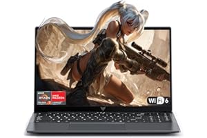 ACEMAGIC LX15PRO Gaming Laptop 15.6inch with AMD Ryzen 7 7730U(8C/16T, Up to 4.5GHz), 16GB RAM 512GB NVMe SSD Windows 11 High