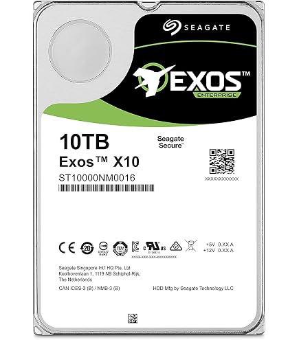 Amazon.com: Seagate Exos X10 10TB Internal Hard Drive HDD – 3.5