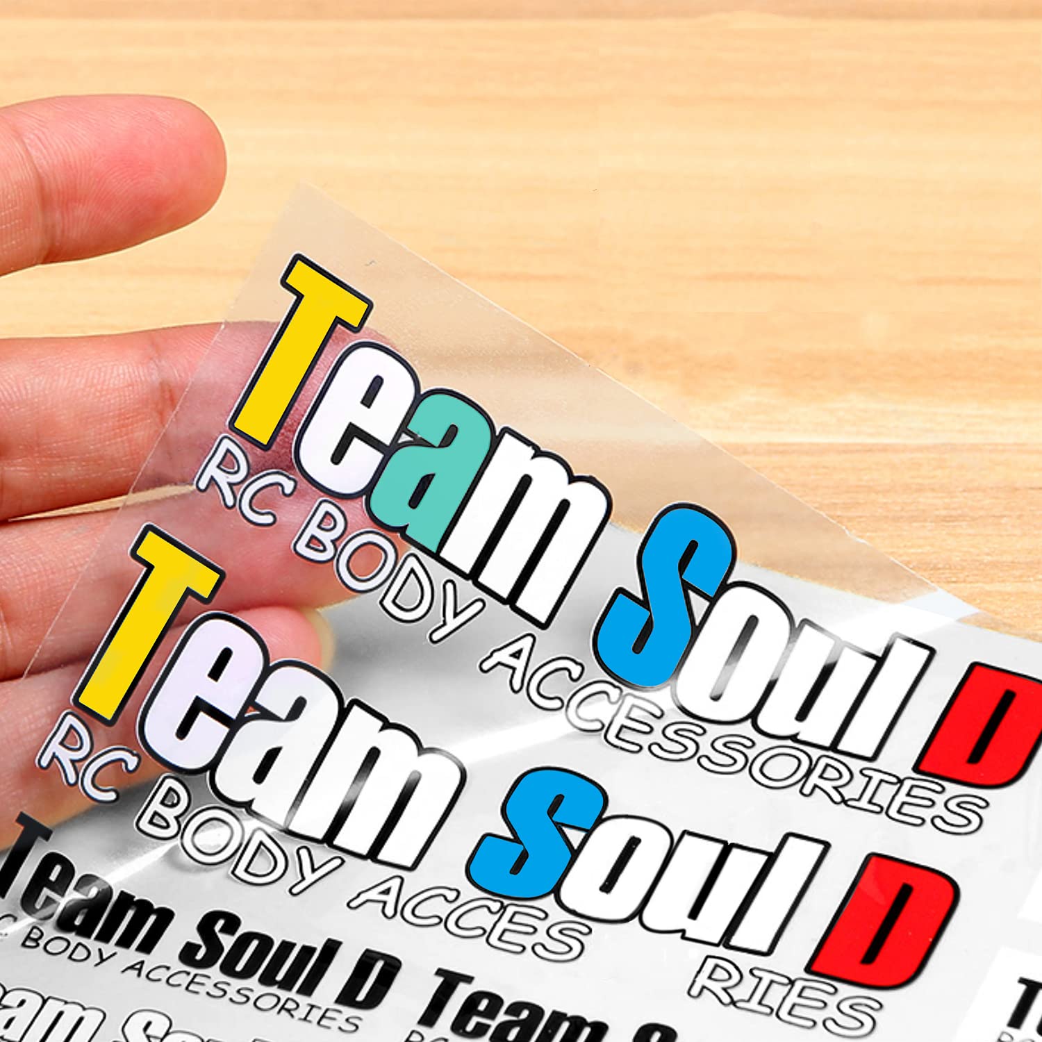 Gwybkq Sticker Paper Printable Vinyl for Inkjet Printer, 50 Sheets Translucent Waterproof Clear Labels