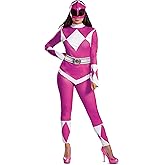 Disguise Women's Pink Ranger Adult Costume