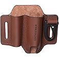 LEATHERMAN, Ainsworth EDC Premium Leather Sheath, Brown, Large