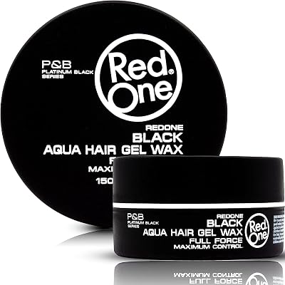 Redone Redone Black Aqua Hair Wax for Men Ultra Strong Hold 150 ml