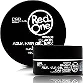 RedOne Aquatic Hair Wax Black 150 ml | Hair Wax for Men and Women | Ultra Hold | Lime Scent | Maximum Control