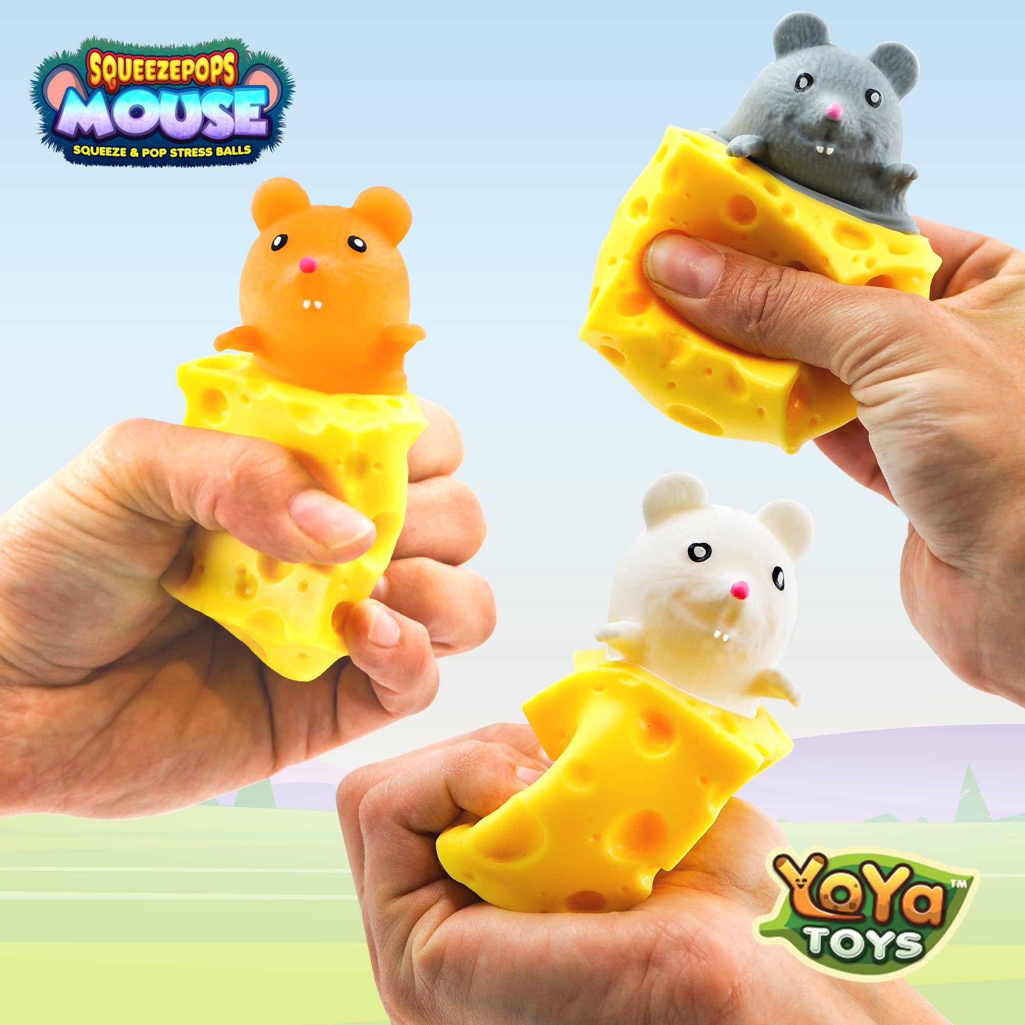 Mua Yoya Toys スクイーズポップマウス チーズスクイーズ スクイーズ