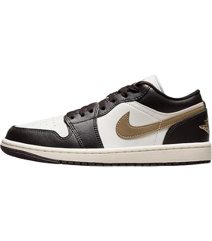 Amazon.com | Nike Men's AIR Jordan 1 Low Shoes, New Emerald/Taxi