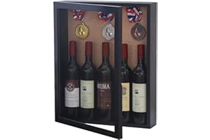 BECTSBEFF Large Shadow Box 16x20 Extra Deep Shadow Boxes Display Cases, Front Opening Shadow Boxes Bulk with Magnetic Door for Wedding Military Jersey Pet Memorial Ticket Stub Keepsakes - Black