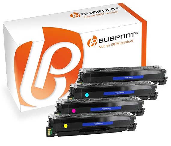 Bubprint 4 Toner kompatibel für Samsung CLP-415 CLP 415 CLP415 für CLP-410 CLP-415N CLP-415NW CLX-4195FN CLX-4195FW Xpress C1